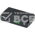 Приставка для цифрового ТВ Hyundai H-DVB500 черный, DVB-T2, DVB-T, DVB-C, HDMI, USB 2.0 х2, фото6