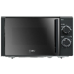 Микроволновая печь CASO M 20 EASY зеркальный/черный, 20 л, 700 Вт, переключатели - поворотный механизм, фото 1