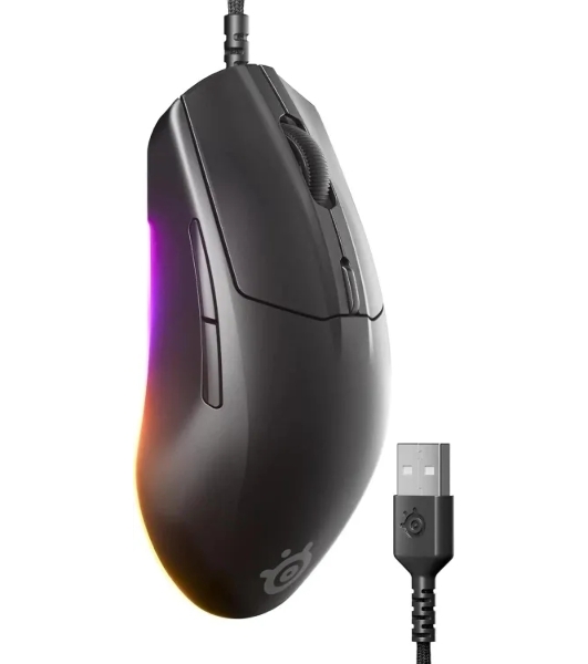 Мышь Steelseries Rival 3 Gen 2 черный оптическая 8500dpi USB (62515)