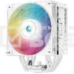 Кулер для процессора DEEPCOOL AG500 DIGITAL WH ARGB белый, 120 мм, алюминий/медь, 1950 об/мин, 29.4 дБ, 4 pin, 240 Вт, 158 мм, фото2