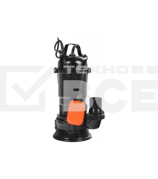 Насос PATRIOT FQ600Сдренажный грязн.вода 600Вт, 4500л/ч корпус чугун, вес 15 кг.