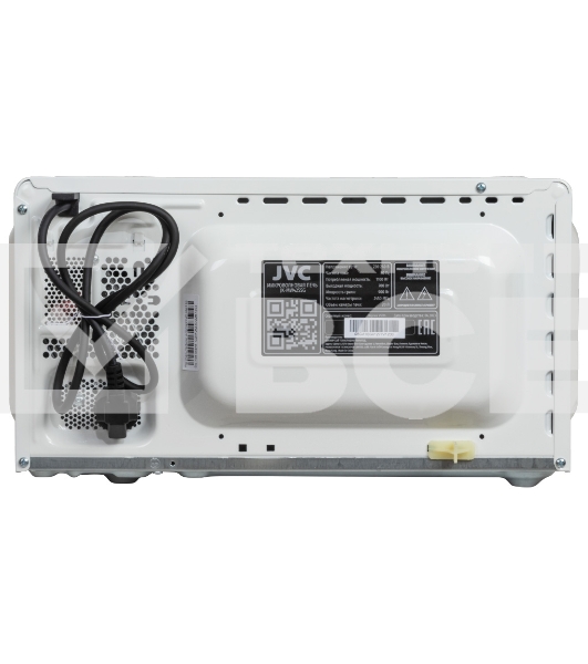 Микроволновая печь JVC JK-MW425SG белый, 20 л, 700 Вт, переключатели - мембранные кнопки