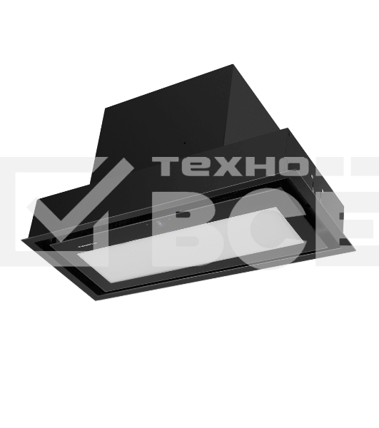 Кухонная вытяжка Maunfeld MZR 74 Lux чёрный
