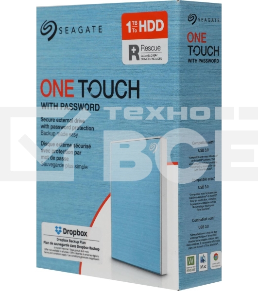 Жесткий диск Seagate One Touch STKY1000402 USB 3.0 1Tb 2.5