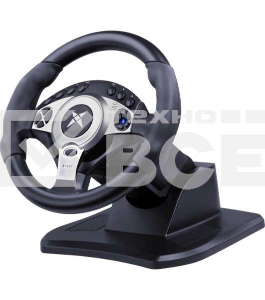 Игровой руль Defender Glazer черный