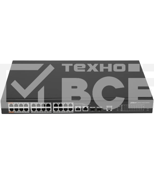 Коммутатор Dahua DH-PFS4226-24ET-240 управляемый