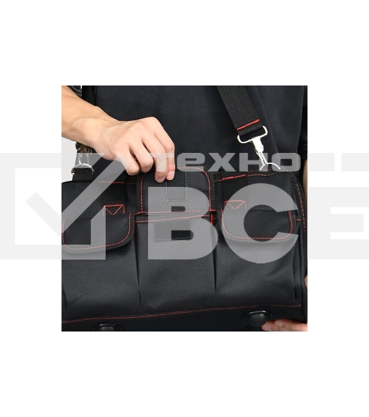 Сумка для инструментов Deli DL430903 Black Edition