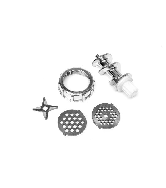 Мясорубка электрическая Candy CG-100 белый, 900 Вт, 2.2 кг/мин, реверс, защита от перегрузки, насадки - 4