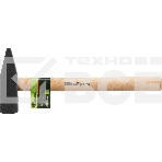 Молоток слесарный Сибртех 1500 г, квадратный боек, деревянная рукоятка, фото 1