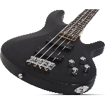 Бас-гитара SCHECTER C-4 DELUXE SBK - бас-гитара 4-струнная, цвет черный матовый, фото2