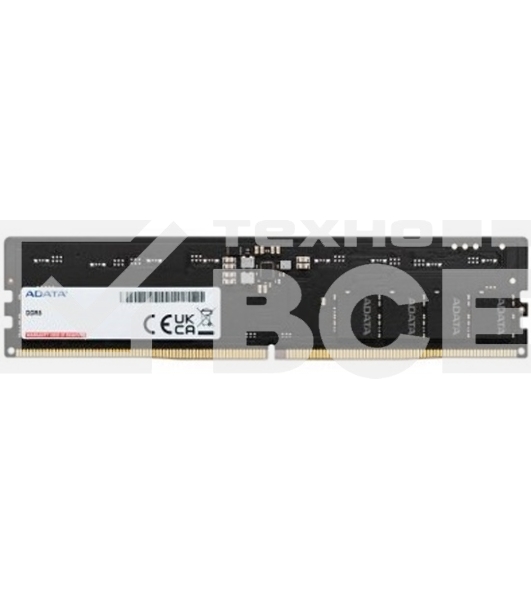 Оперативная память ADATA, DDR5, 8GB (1x8GB), 5600MHz, CL46, UDIMM