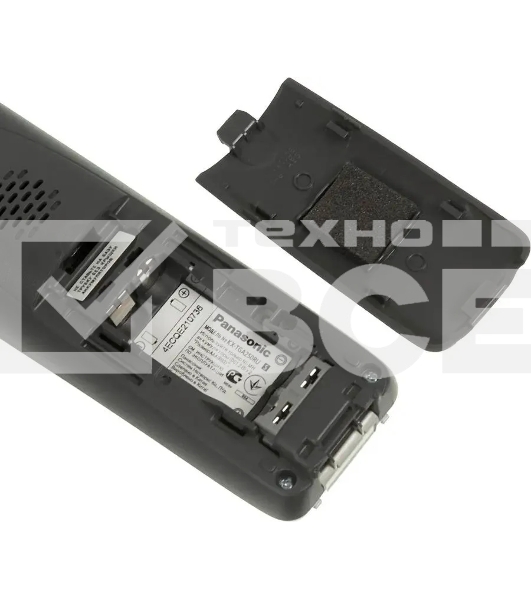Телефон беспроводной (DECT) Panasonic KX-TG2511RUS (серебристый) {АОН, Caller ID,спикерфон на трубке,переход в Эко режим одним нажатием}