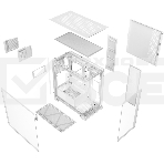 Компьютерный корпус XPG INVADER X WHITE (INVADERXMTWOF-WHCWW) Mid-Tower, Micro-ATX, Mini-ITX, Standard-ATX, USB 3.2 Gen2 Type-A, USB 3.2 Gen2 Type-C, фото6