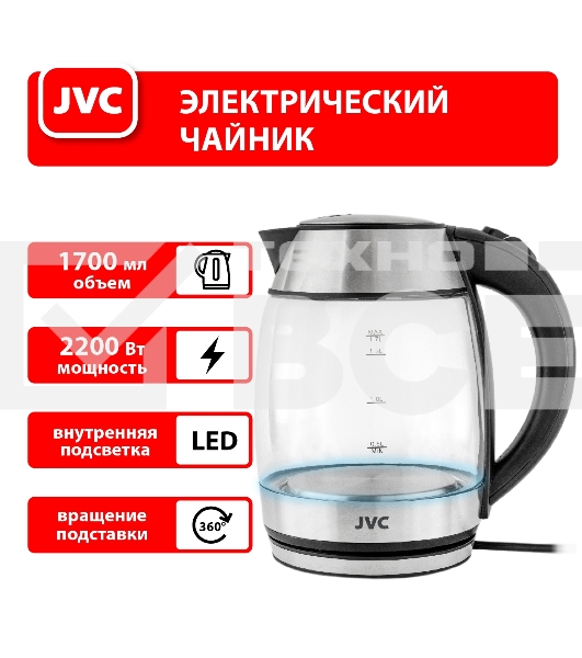 Чайник JVC JK-KE1707