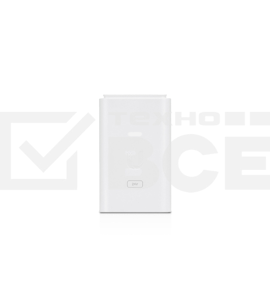 Гигабитный PoE инжектор Ubiquiti POE-24-24W-G-WH, Gigabit PoE Injector, 24V/1A (24W), white