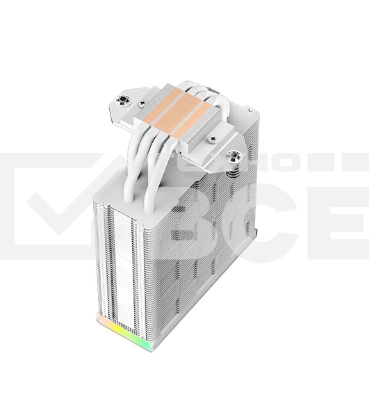 Кулер для процессора DeepCool AK400 DIGITAL белый 120мм алюминий 1850rpm 28db 4-pin 220Вт