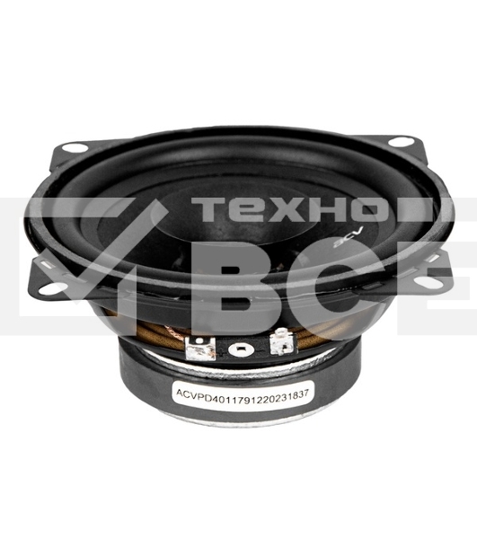 Колонки автомобильные ACV PD-401 BEATS (без решетки) 90Вт 88дБ 4Ом 10см (4дюйм) (ком.:2кол.) коаксиальные однополосные
