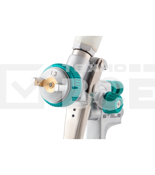 Краскопульт пневматический STELS ag 901 lvmp 57365профессиональный гравитационный