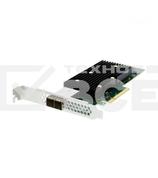 HBA-адаптер Broadcom SAS 9400-8e SGL (05-50013-01/03-50013-16008) PCIe 3.1 x8 LP, Tri-Mode SAS/SATA/NVMe 12G HBA, 8port(2*ext SFF8644), 3408 IOC