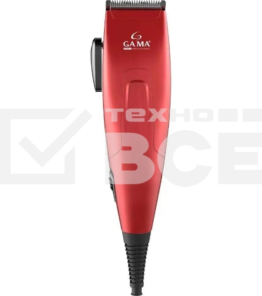 Машинка для стрижки GA.MA GM1503 красный