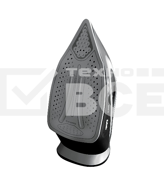 Утюг BBK ISE-2405 черный/серебро, 2400 Вт