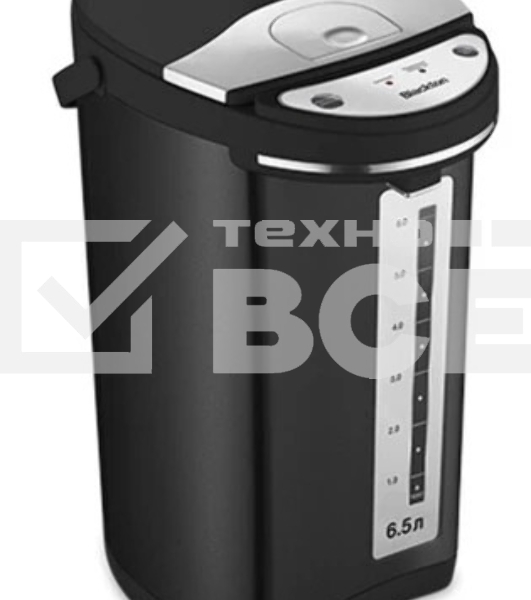 Термопот Blackton Bt TP600 6.5л, 900Вт, черный/стальной