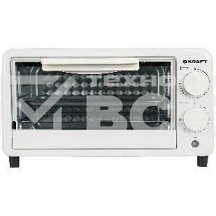 Мини-печь Kraft KFC-MO 90 HW 9 л, 600 Вт, белый