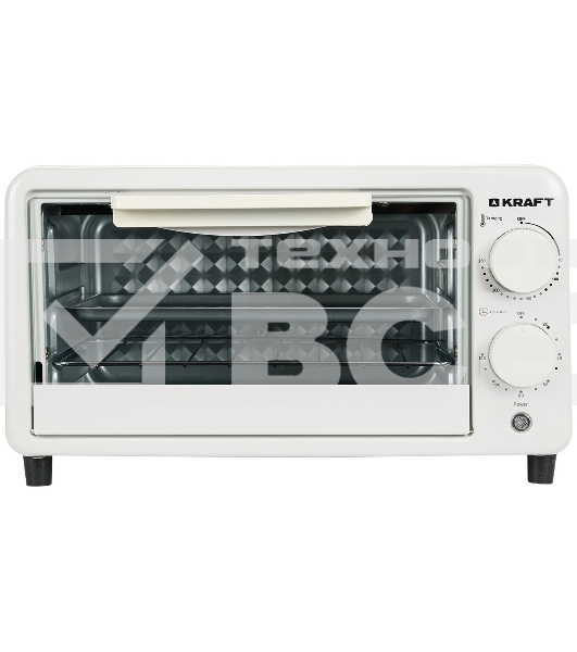 Мини-печь Kraft KFC-MO 90 HW 9 л, 600 Вт, белый