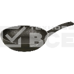Сковорода Rondell Buffalo RDA-1482 (BK) черный26х6,5 см, Преимущество:Кованый алюминий Глубокая сковорода прекрасно подойдет для жарки и тушения Утолщенный кованый алюминий обладает превосходными свойствами теплопроводности Высокие борта сковородыУникальн, фото 1