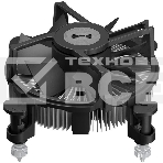 Кулер для процессора PCCooler R94-V2 серебристый/черный 94мм алюминий 2400rpm 27.3db 4-pin 65W 56мм, фото 1