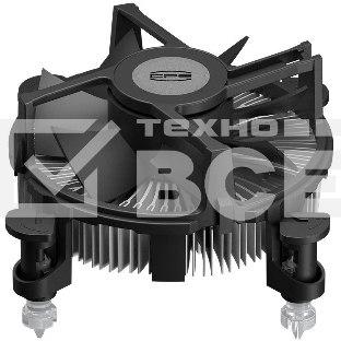 Кулер для процессора PCCooler R94-V2 серебристый/черный 94мм алюминий 2400rpm 27.3db 4-pin 65W 56мм