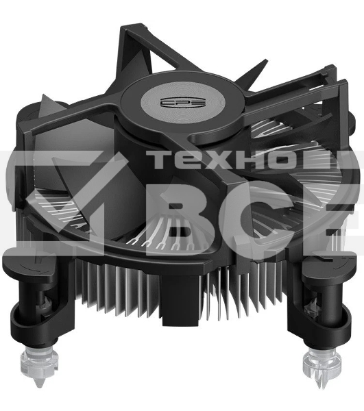 Кулер для процессора PCCooler R94-V2 серебристый/черный 94мм алюминий 2400rpm 27.3db 4-pin 65W 56мм