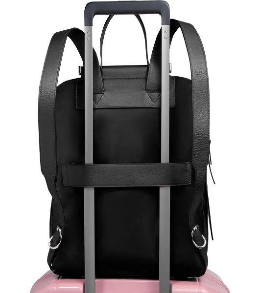 Рюкзак женский Piquadro Lyra CA4576W92T/N черный ткань/натур.кожа