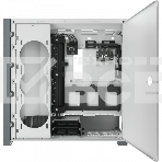 Компьютерный корпус Corsair iCUE 5000X RGb CC-9011213-WW Tempered Glass Mid-Tower Smart Case, White, фото3