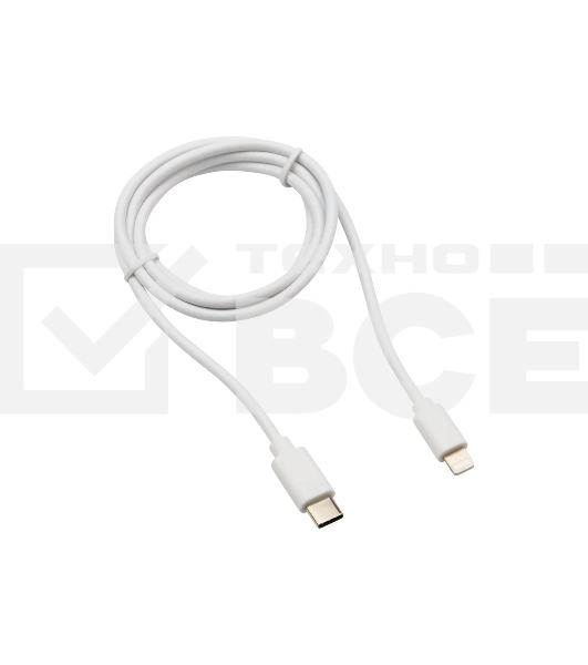 Кабель Rexant Type-C-Lightning 2.4 A, 1 м, белый ПВХ