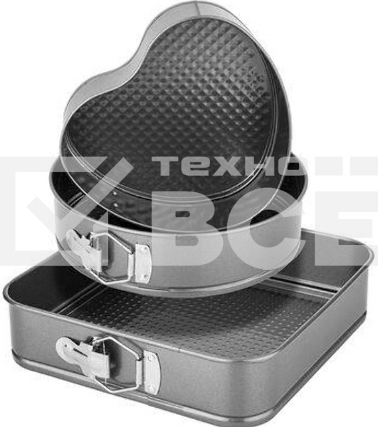 Набор форм для выпечки Agness 930-060 3 предмета