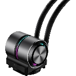 Система охлаждения Water Cooling System PCCooler DE360 Pro BK (300W, 360мм, Black, ARGB Pump, Fans: 3x120мм, 86.73CFM, 32dBA, 2200RPM/Pump height 57мм, 28dBA, 3200RPM, Rad thickness 27мм/S: 1851, 1700, 1200, 115X, AM5, AM4, AM3), фото5