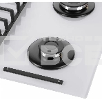 Газовая варочная панель Maunfeld EGHG.64.63CW/G, 4 конфорки, закаленное стекло, белый, фото6