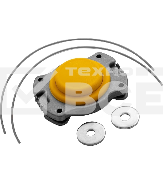 Катушка для триммера универсальная Denzel алюминий, шайба 8 мм, 10мм