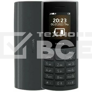 Мобильный телефон Nokia 105 TA-1569 SS EAC1 черный/угольный