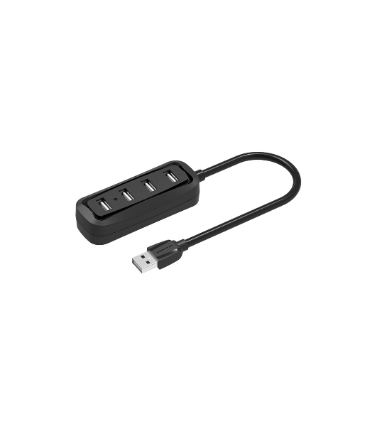 USB-концентратор Vention VAS-J43-B100, USB 2.0, USB 4 порта, USB
