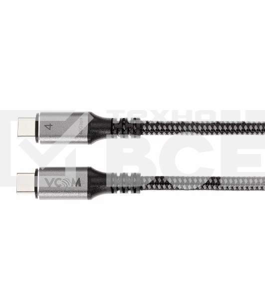 Кабель Thuderbolt4/ USB4 Type C, 5K@60Hz, 40GBps, PD 100W, 5A, VCOM, 1.2м <CU540M-1.2M>