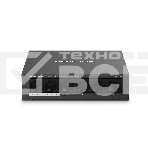 Настольный коммутатор Mercusys MS106LP с 6 портами 10/100 Мбит/с (4 порта PoE+), фото 1