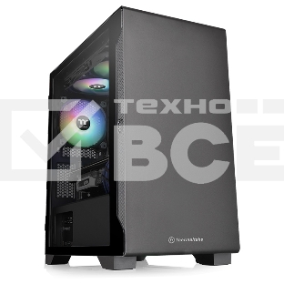 Корпус S100 TG CA-1Q9-00S1WN-00 Black/Win/SPCC/Tempered Glass*1/120mm Standard Fan*1