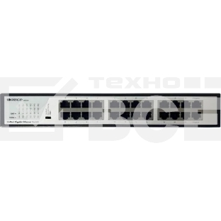 Неуправляемый коммутатор ORIGO, 24x1000Base-T, комплект для установки в 19