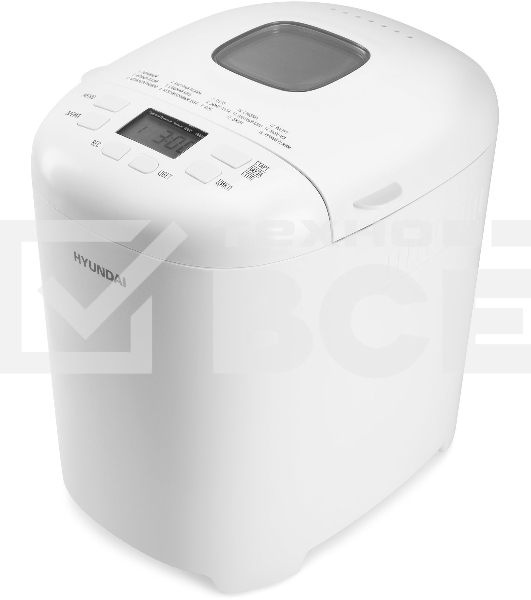 Хлебопечь Hyundai HYBM-M0714 550Вт белый