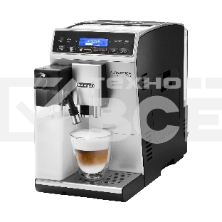 Кофемашина автоматическая DeLonghi ETAM29 660 SB серебристый/черный, исп. кофе - зерновой/молотый, 1.4 л, 1450 Вт, 15 Бар.