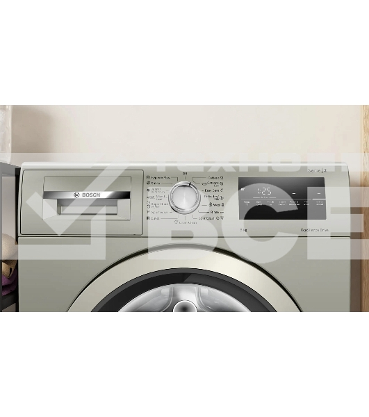Стиральная машина Bosch WAN2420XME серебристый, загрузка фронтальная 8 кг, 1200 об/мин., класс: А+++
