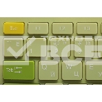 Клавиатура + мышь Acer OCC205 беспроводной USB, 1200 dpi, зеленый/желтый, фото18