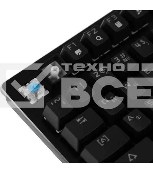 Клавиатура Acer OKW127 проводная, USB, черный